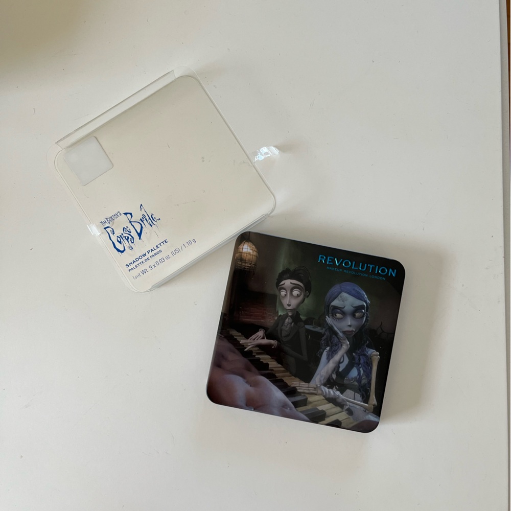 New Tim Burton's Corpse Bride X Revolution Eye Shadow Newly Weds